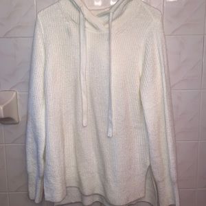 Women Gap knitted sweater with hood